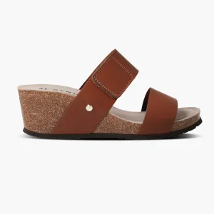 Aline Brown Sandals