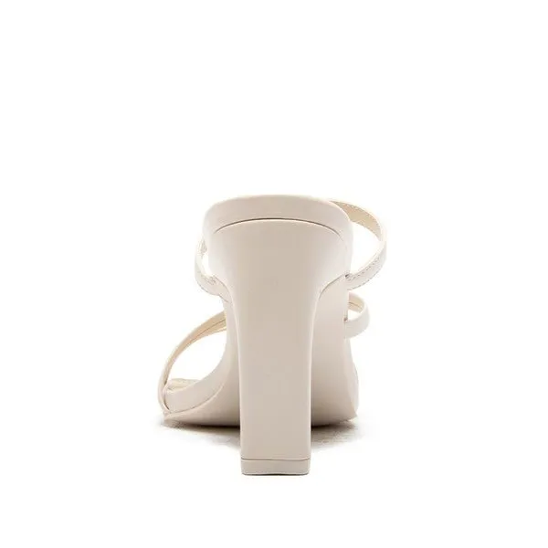 Ayla Multi Strap High Heel Mules