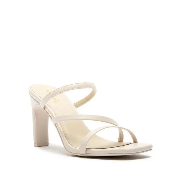 Ayla Multi Strap High Heel Mules