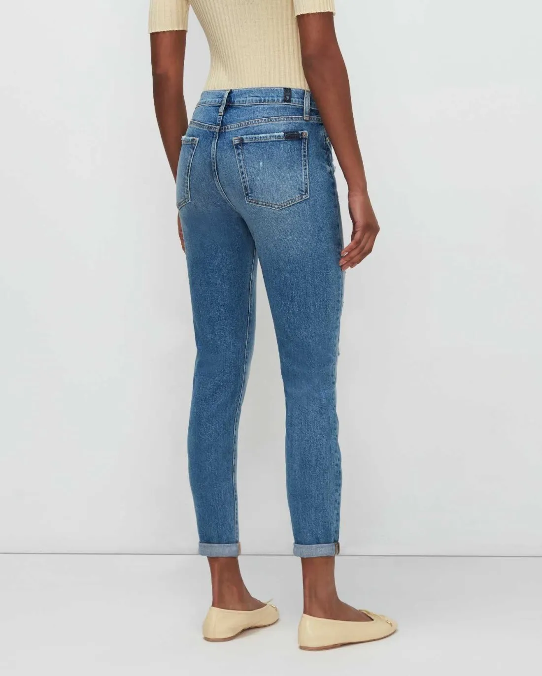 Beauty Denim Josefina in Fig Leaf