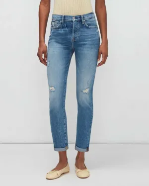 Beauty Denim Josefina in Fig Leaf