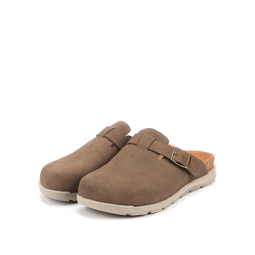 camel active Women Trinity 1 Buckled Clogs Sandals -752407-CV01SV-33-COFFEE