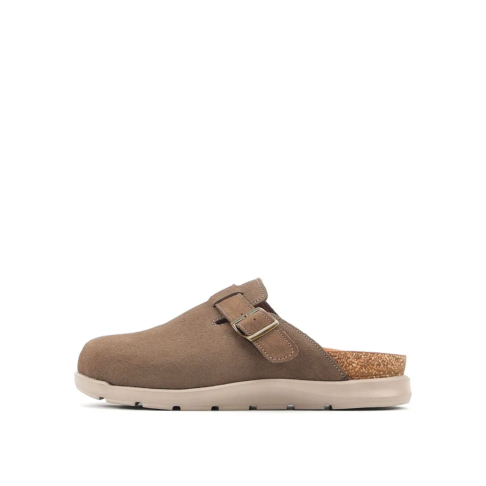 camel active Women Trinity 1 Buckled Clogs Sandals -752407-CV01SV-33-COFFEE