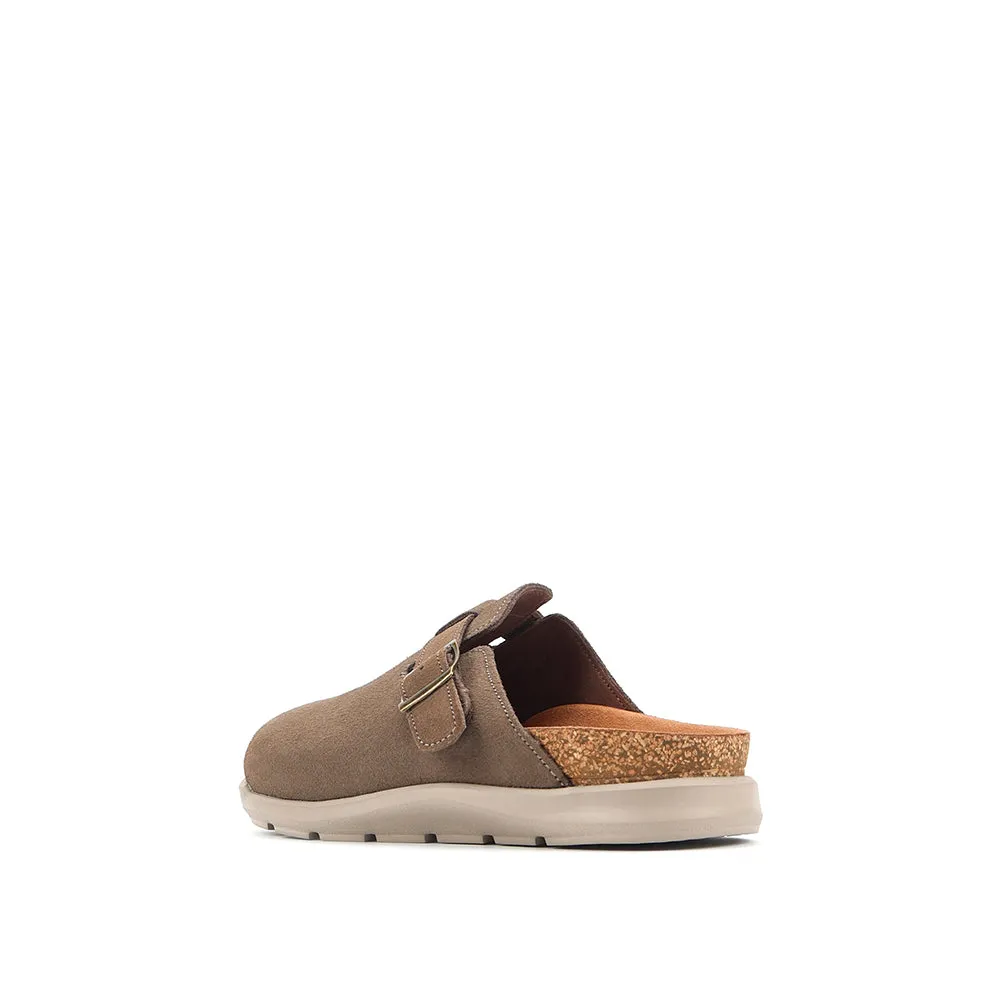 camel active Women Trinity 1 Buckled Clogs Sandals -752407-CV01SV-33-COFFEE