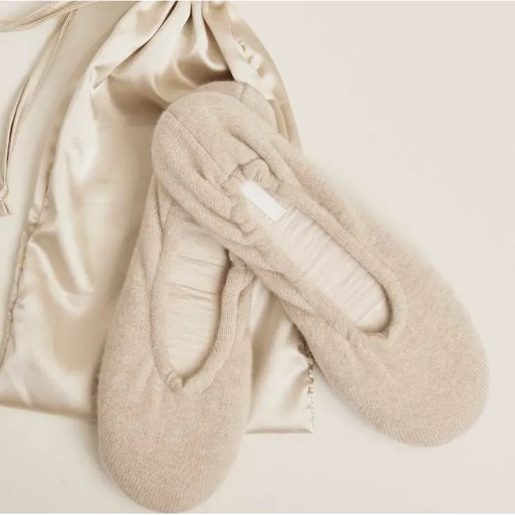 Cashmere Ballet Flat