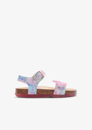 Glitter Stars Buckle Bio Sandals