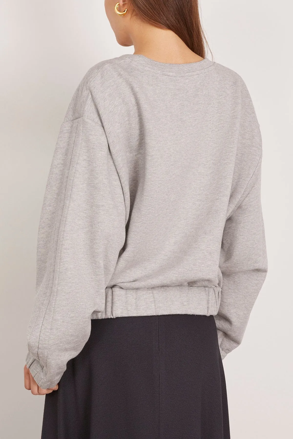 Halvin Sweater in Grey Melange