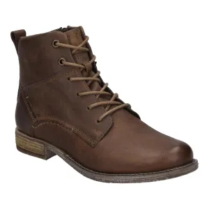 Josef Seibel Women's Sienna 95 Leather Ankle Boots Camel Brown