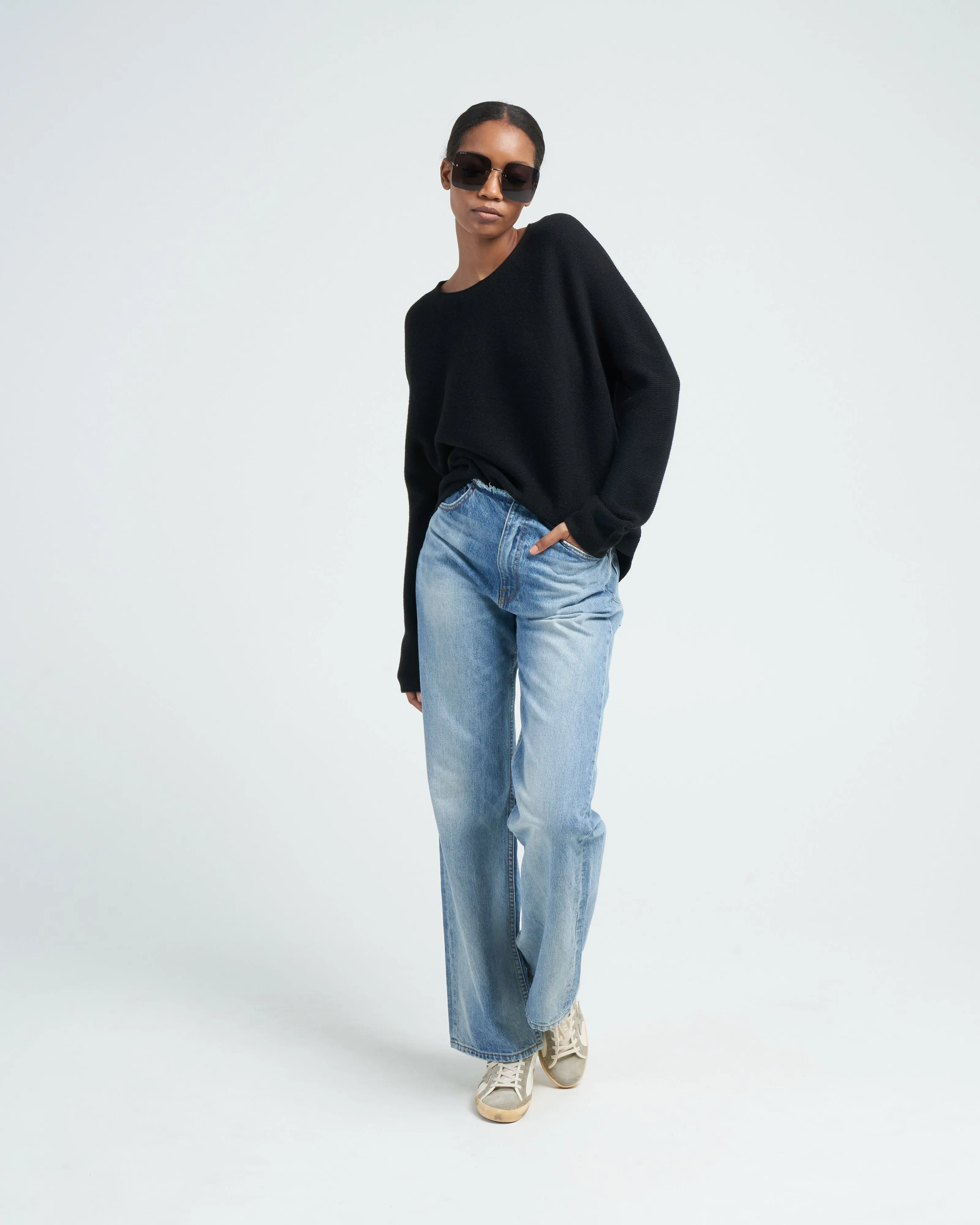 kopan sweater - black