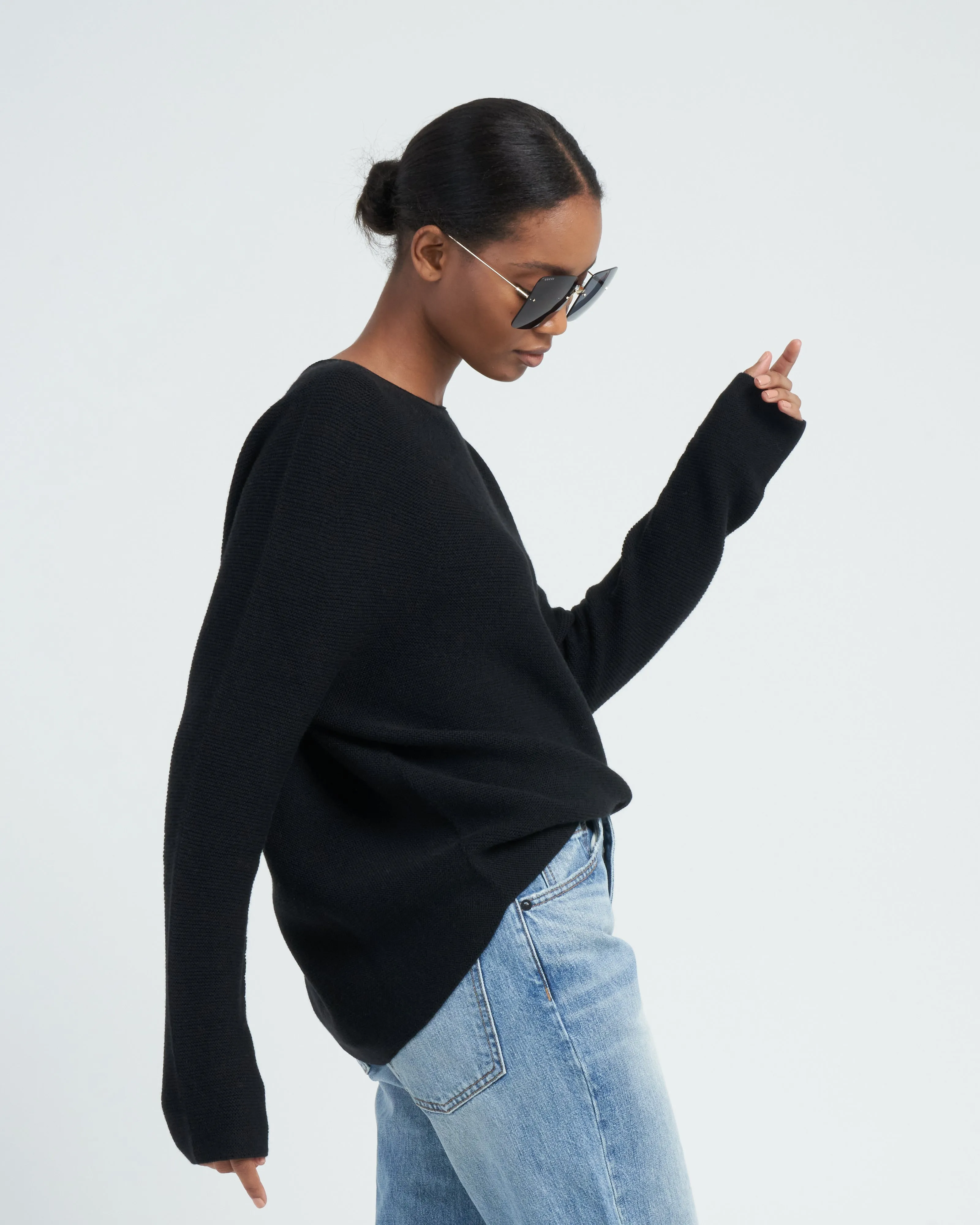 kopan sweater - black
