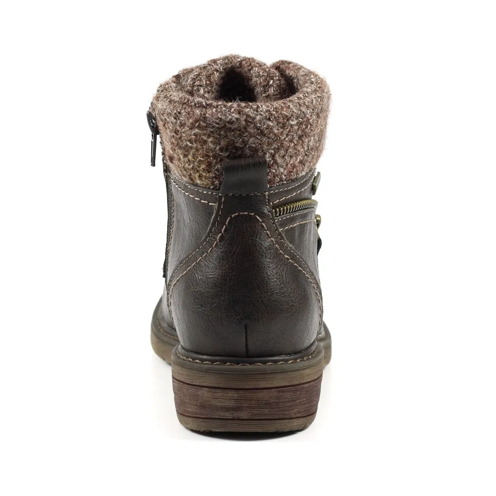 Lunar Ankle Boot Benson BROWN