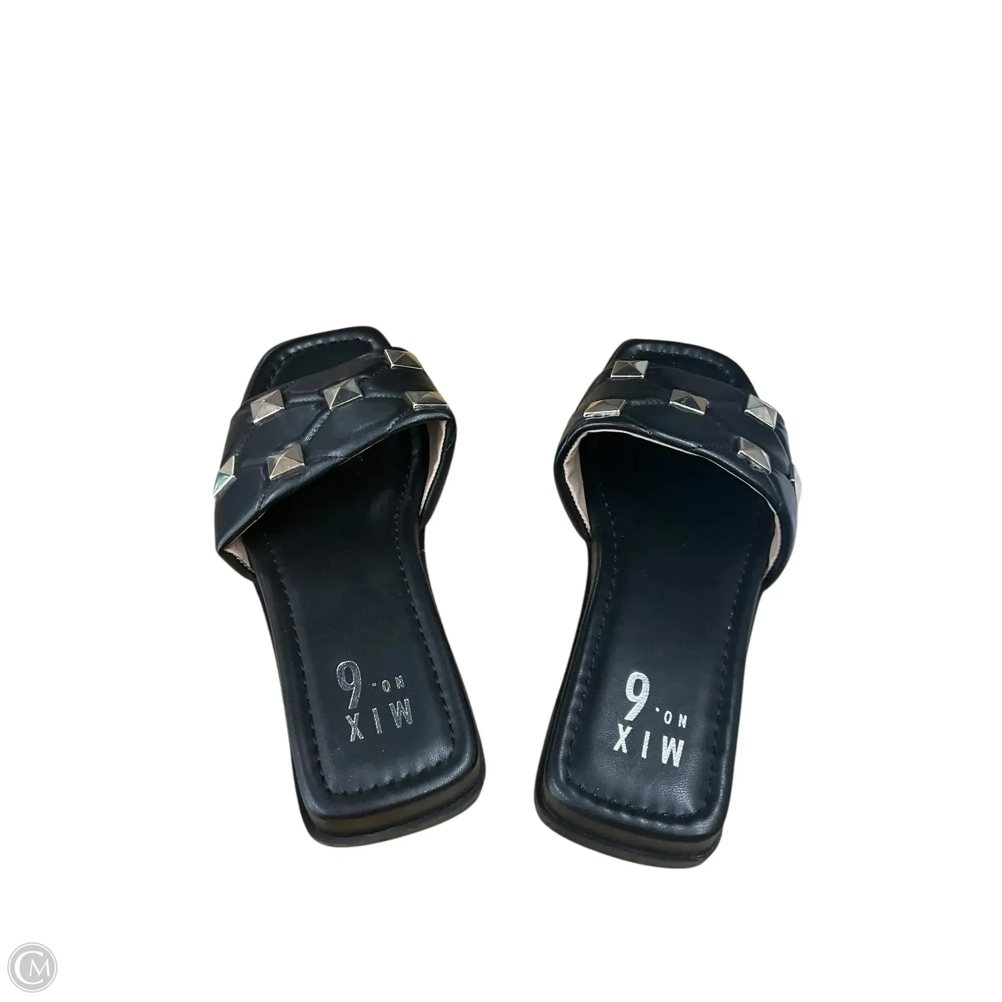 Sandals Flats By Mix No 6 In Black, Size: 7.5