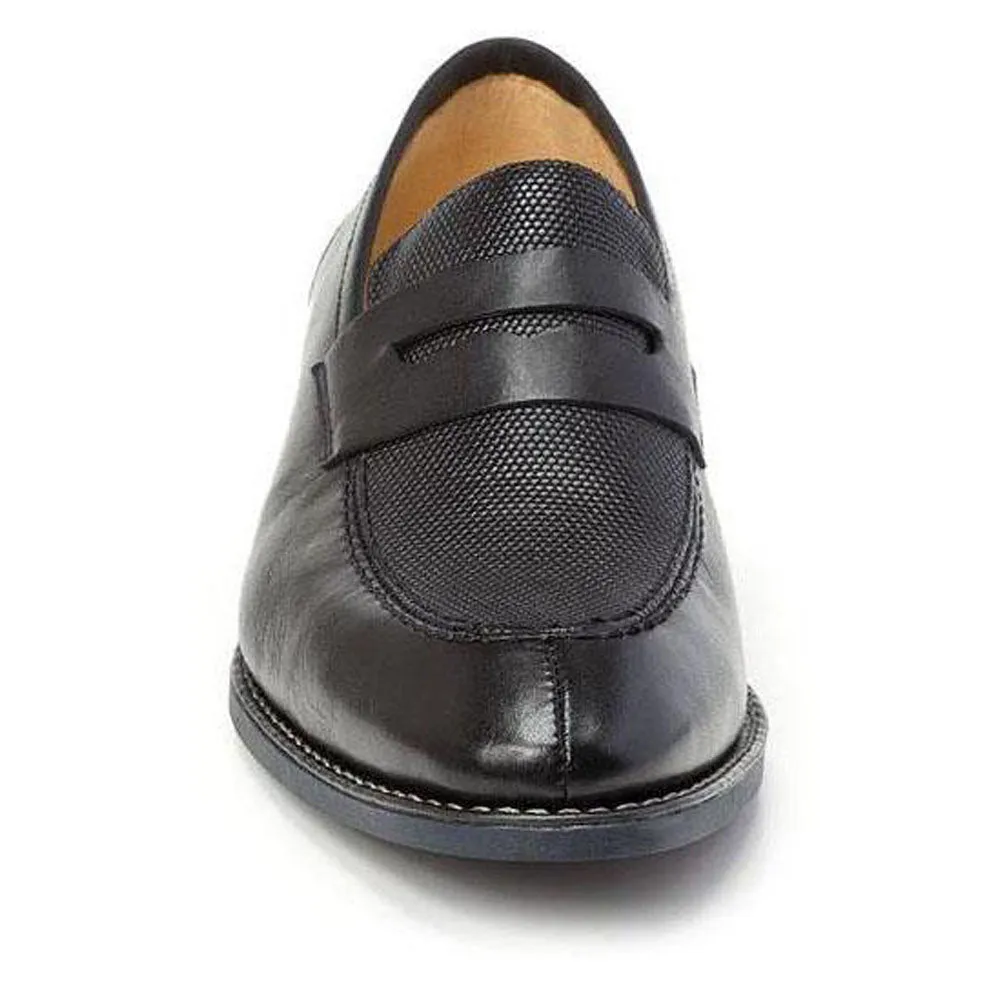Sandro Moscoloni Maestro Black Penny Loafer