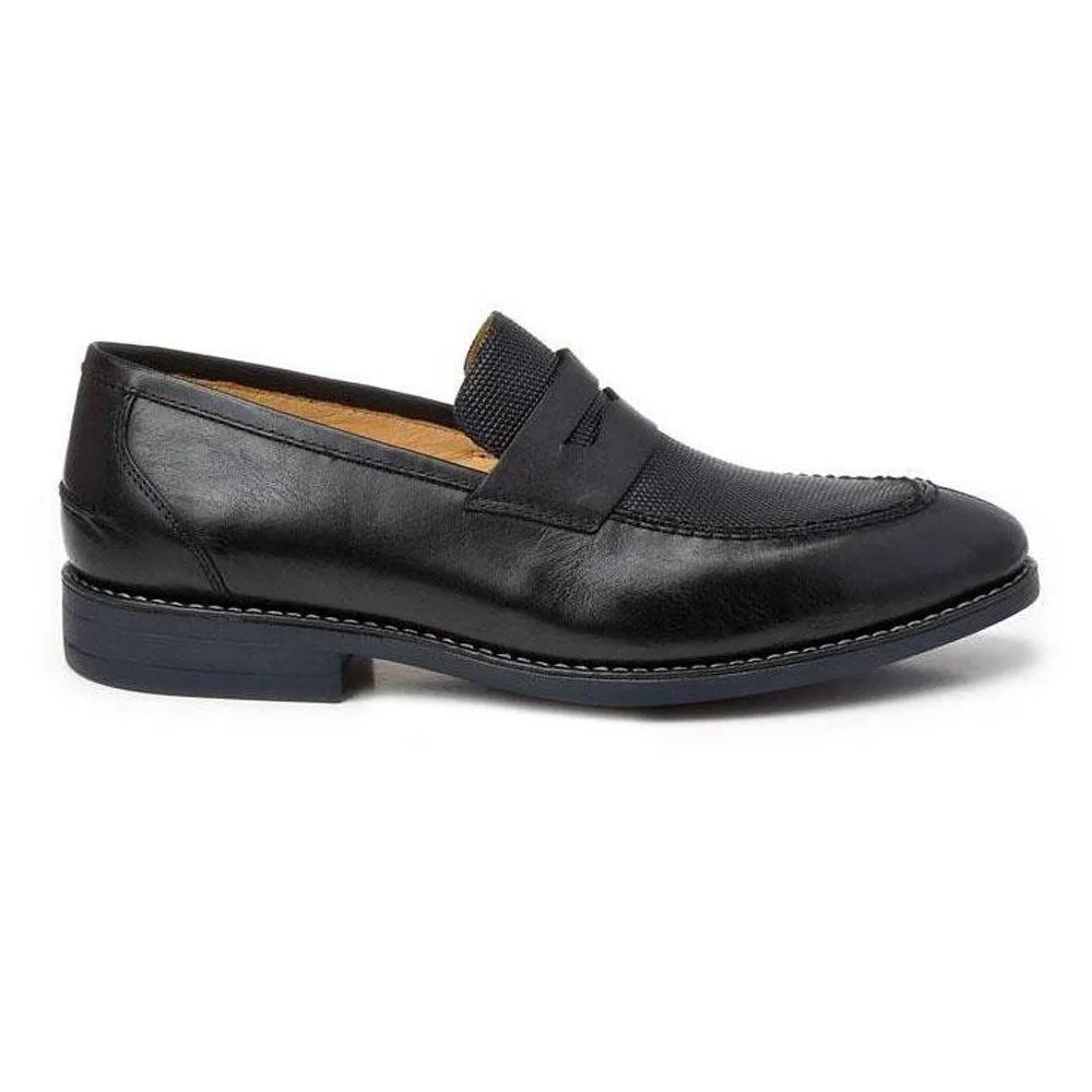 Sandro Moscoloni Maestro Black Penny Loafer