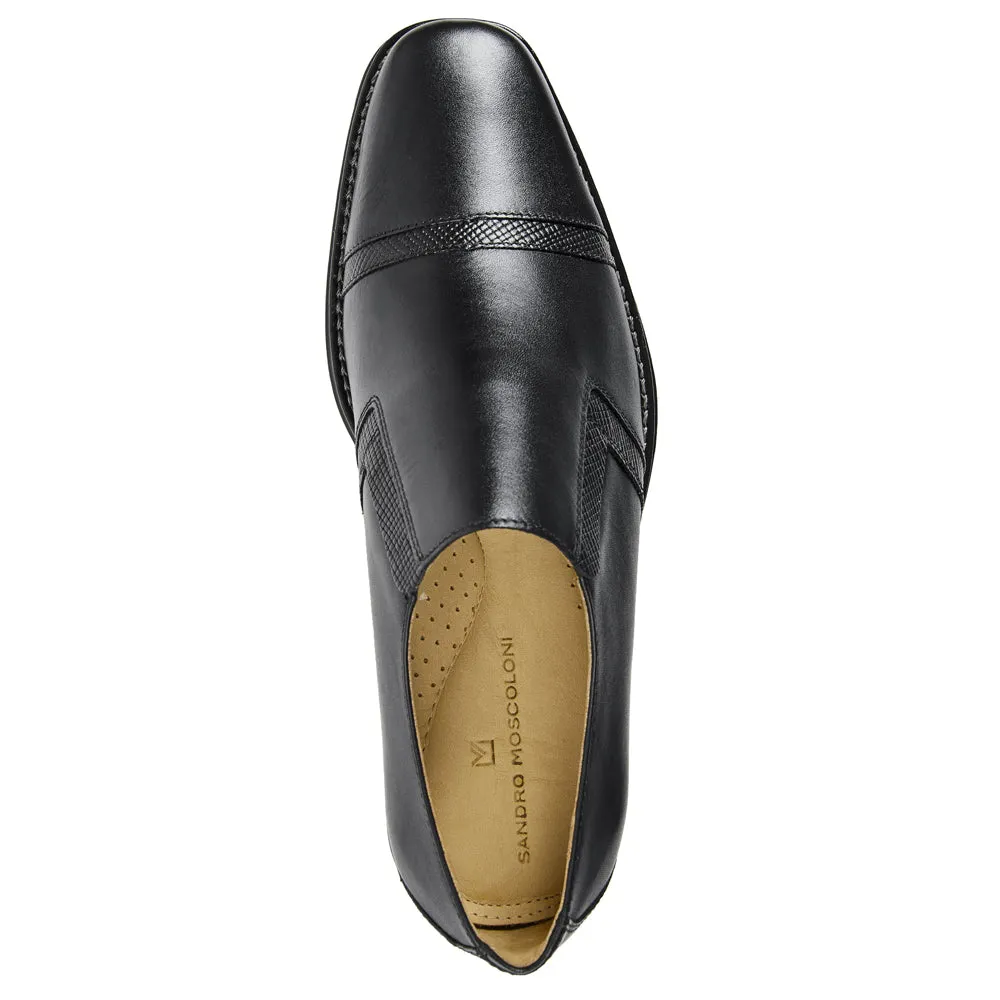 Sandro Moscoloni Sebastian Double Gore Straight Tip Slip on