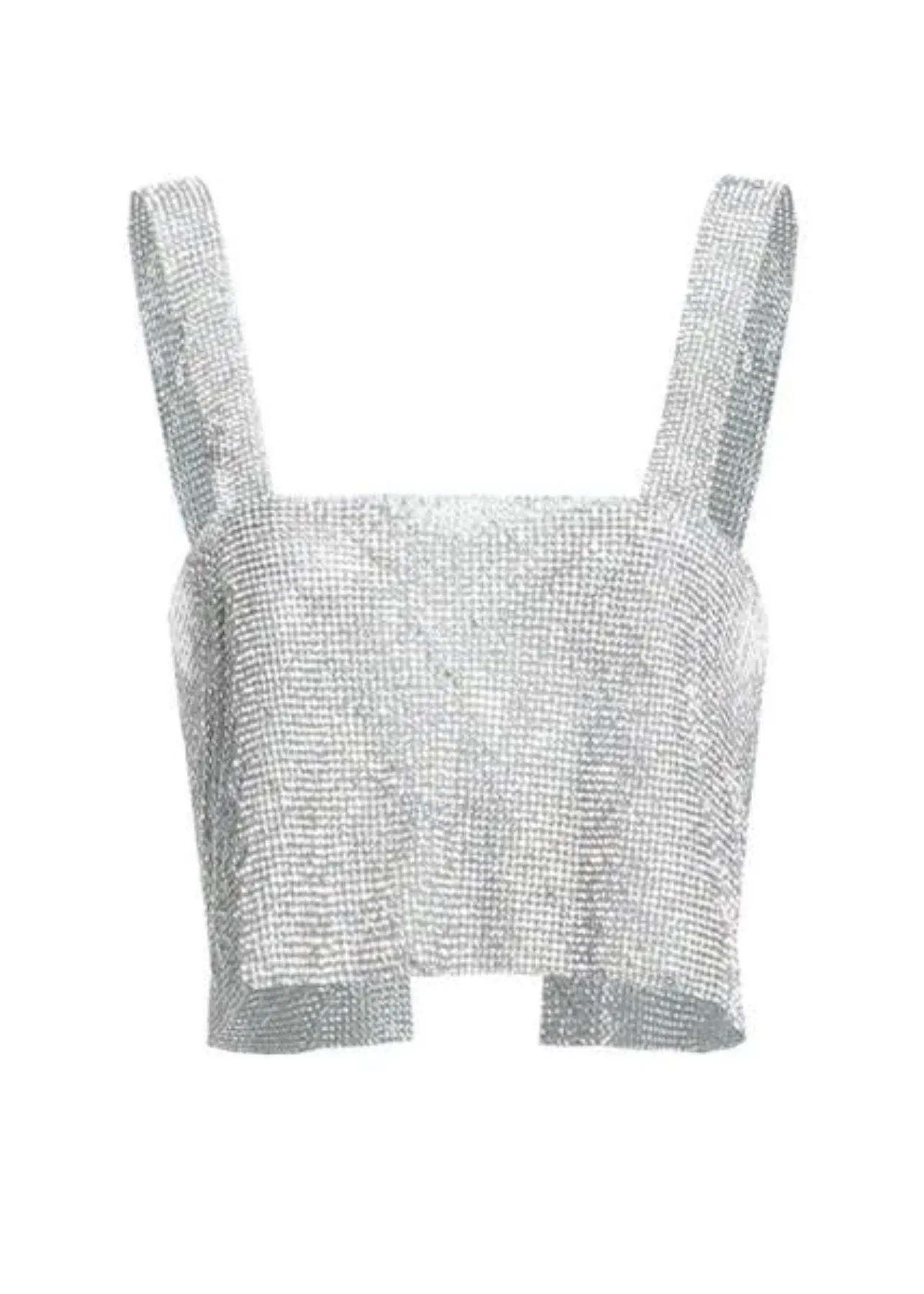 SIMI SPARKLE CHAIN CROP TOP