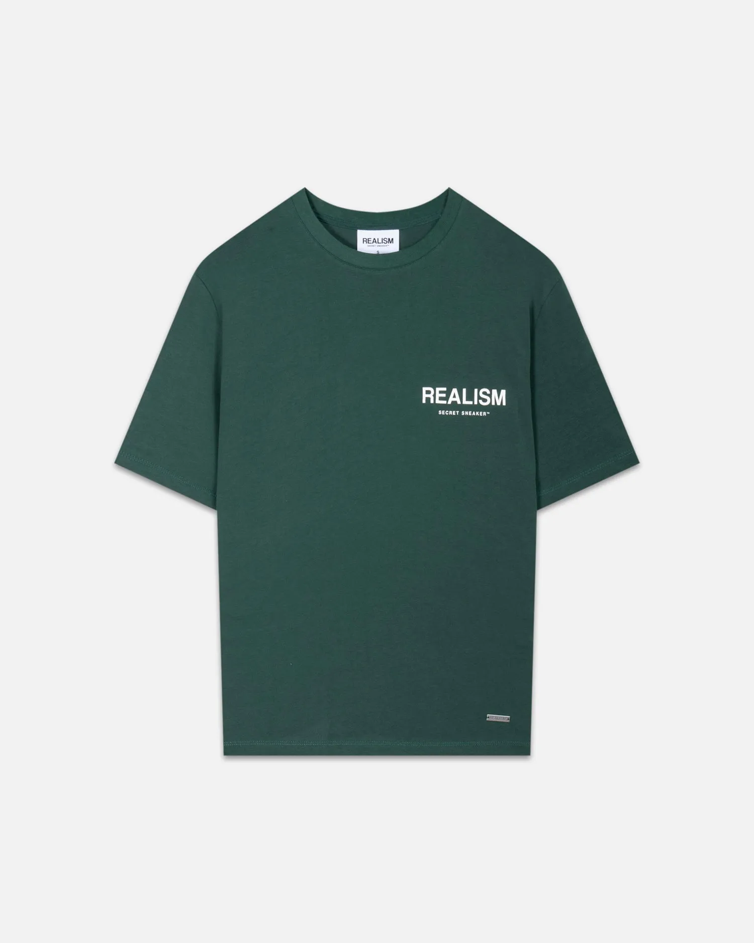 SSS REALISM BACK LOGO TEE PINE GREEN