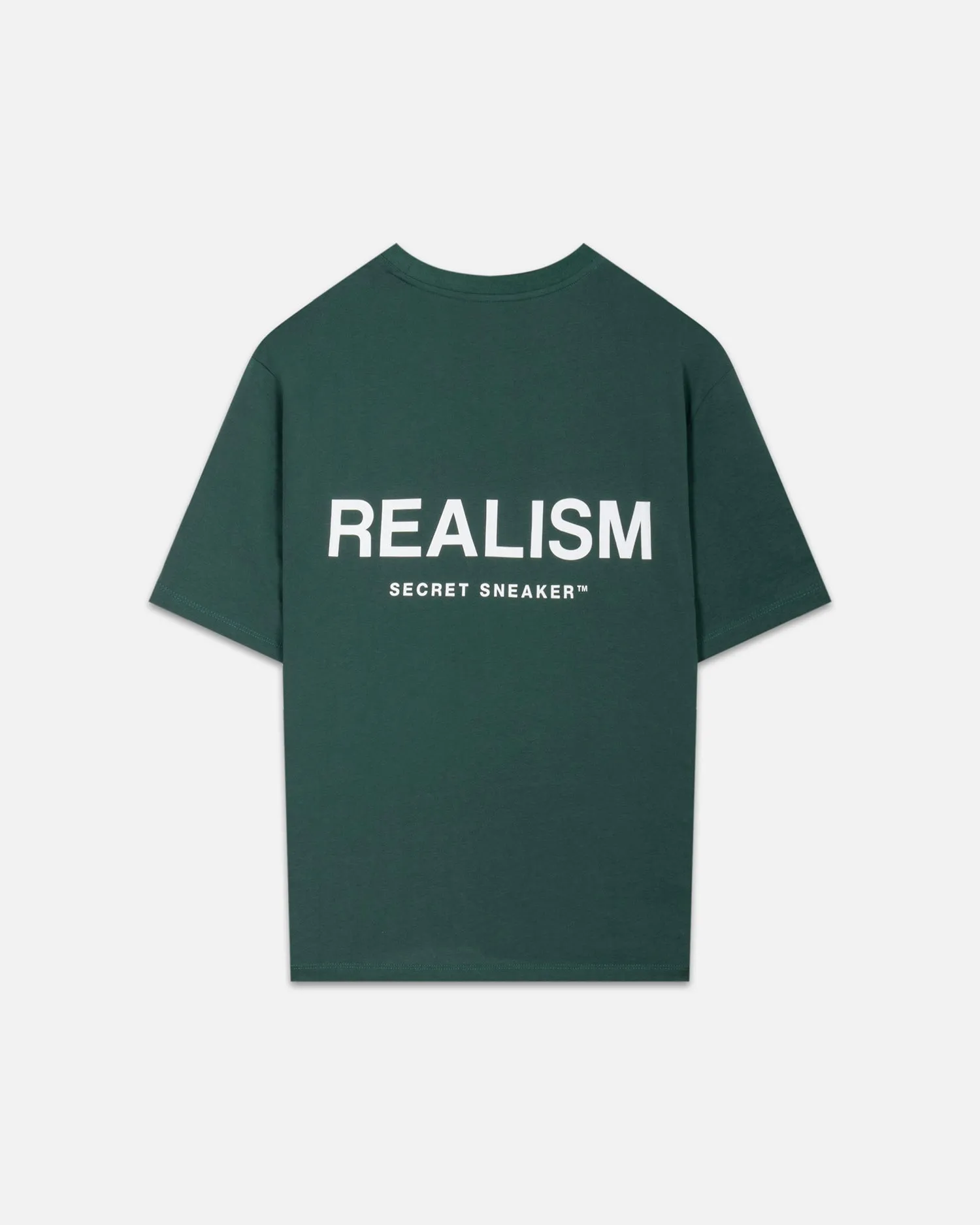 SSS REALISM BACK LOGO TEE PINE GREEN