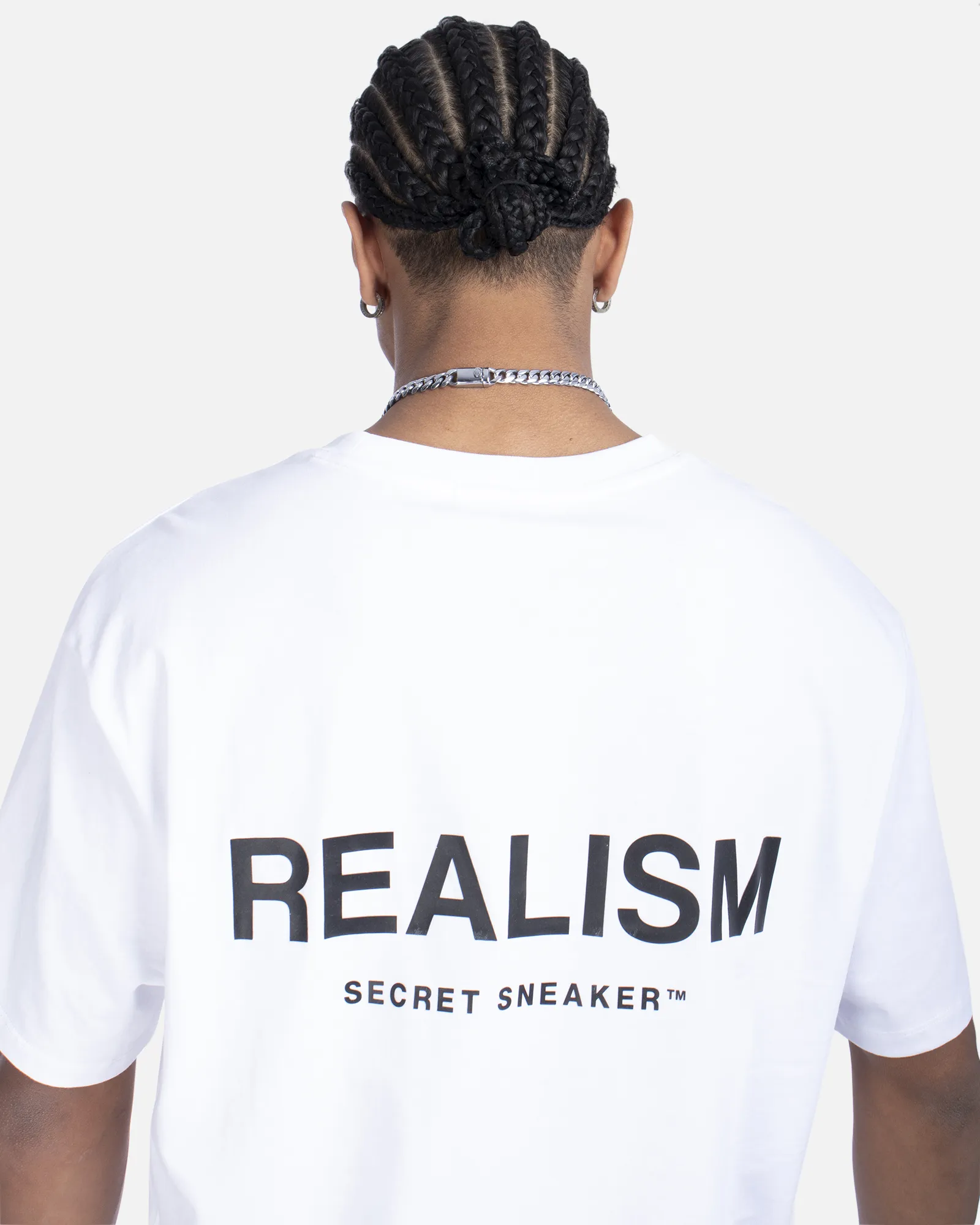 SSS REALISM BACK LOGO TEE WHITE